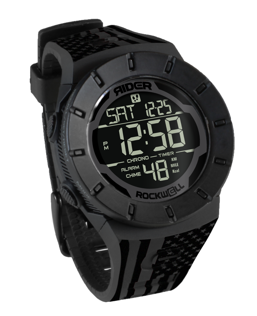Coliseum Fit™ Phantom Black Assault Edition Watch Rockwell