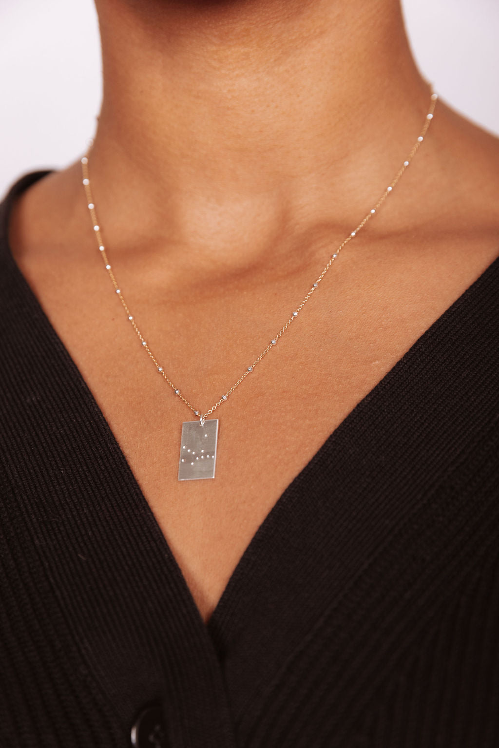 Zodiac Constellation Gold Filled Necklace 14k Gold Filled Chain