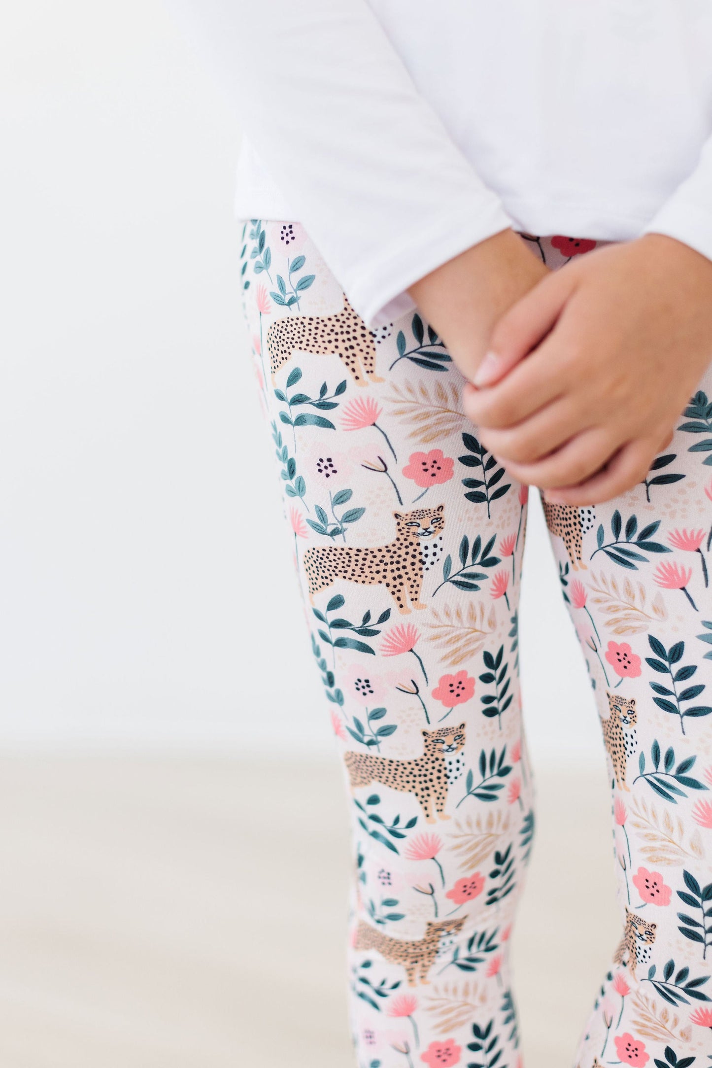 Cheetah Girl High Waisted Leggings Mila & Rose