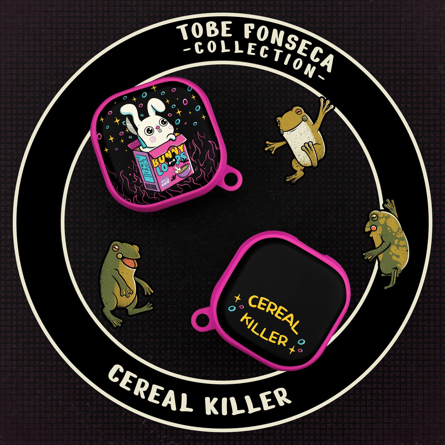 Affinity Bands X Tobe Fonseca HDX Samsung Galaxy Buds Pro & Buds Live Case Cover