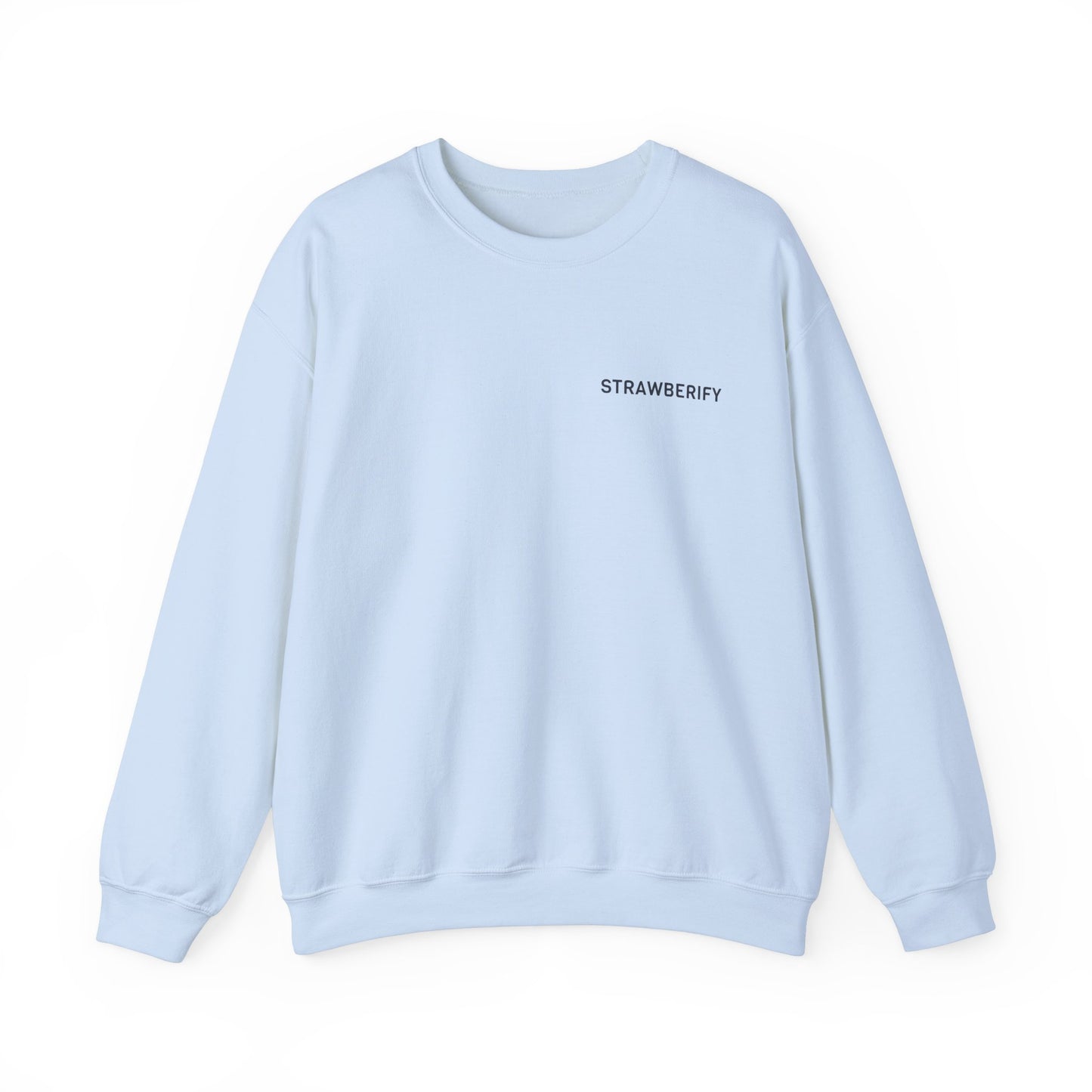 Cozy Unisex Crewneck Sweatshirt - 'STRAWBERIFY'