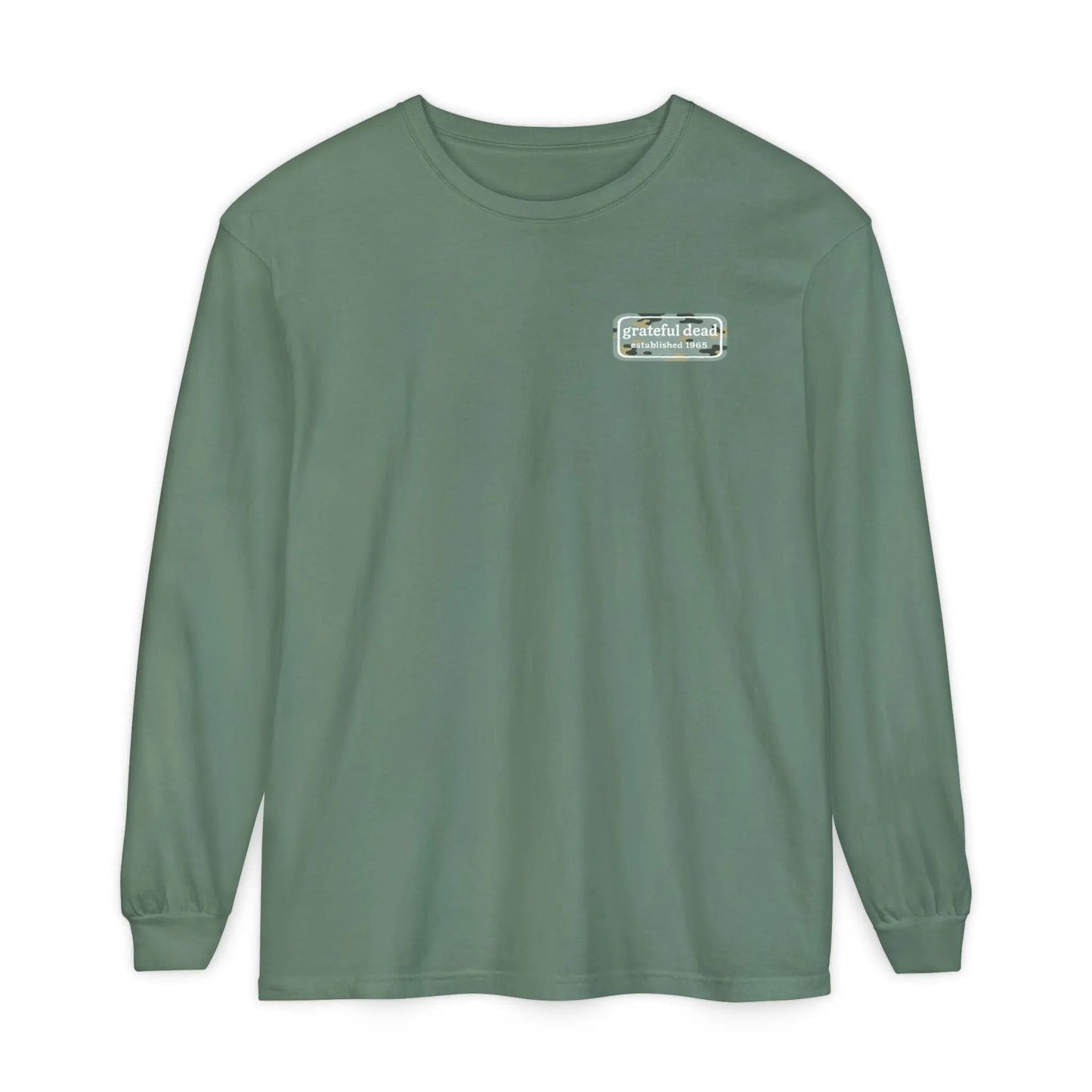 Camo Stealie Garment-Dyed Long Sleeve T-Shirt Vineyard Collection