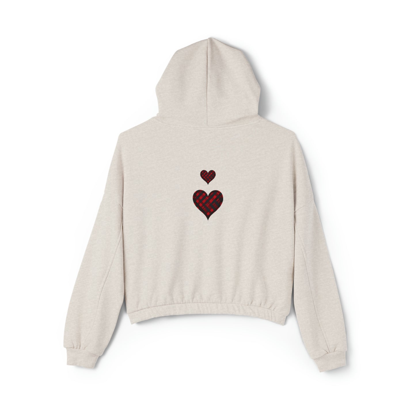 Valentine's best Gift, Women's Cinched Bottom Hoodie