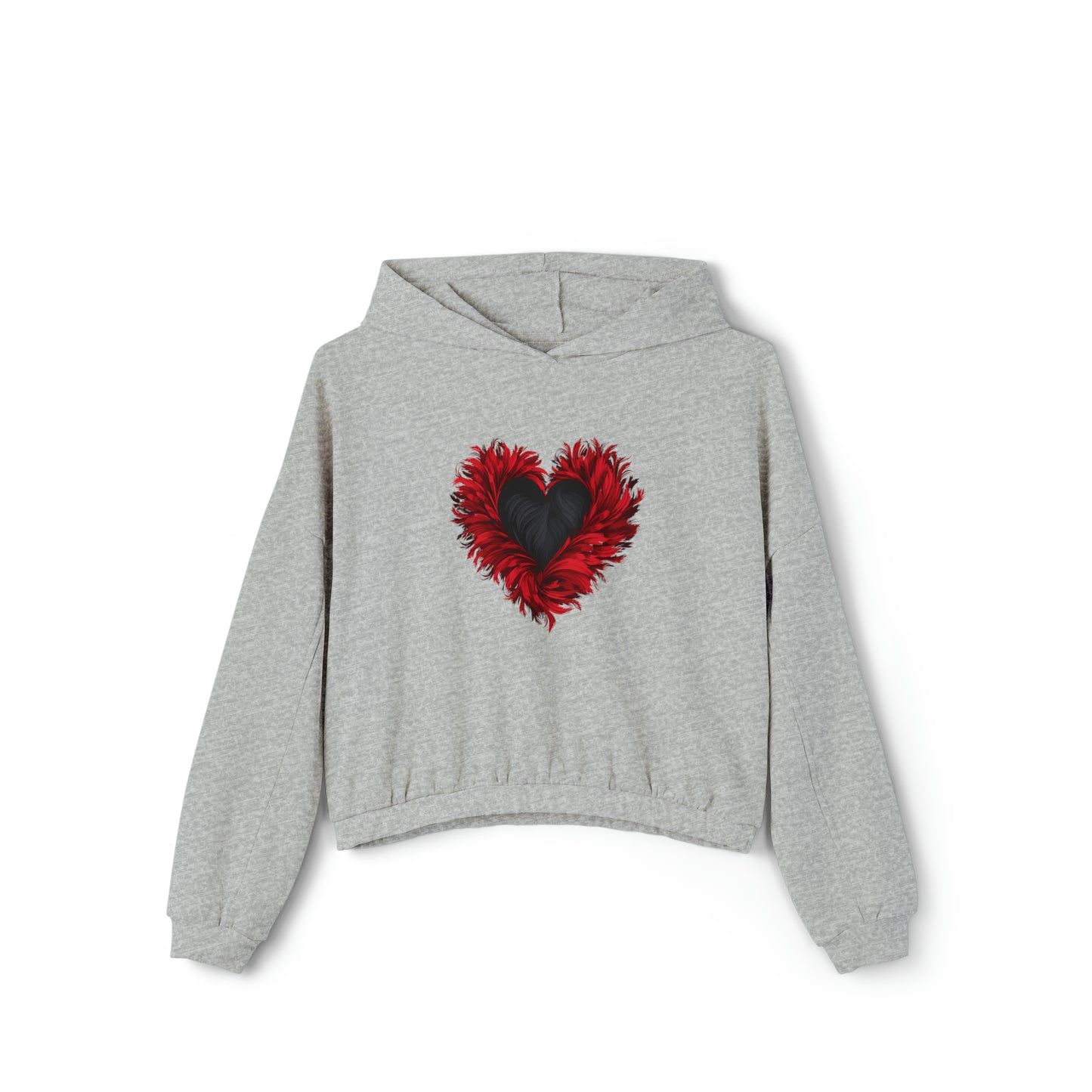 Valentine's best Gift, Women's Cinched Bottom Hoodie