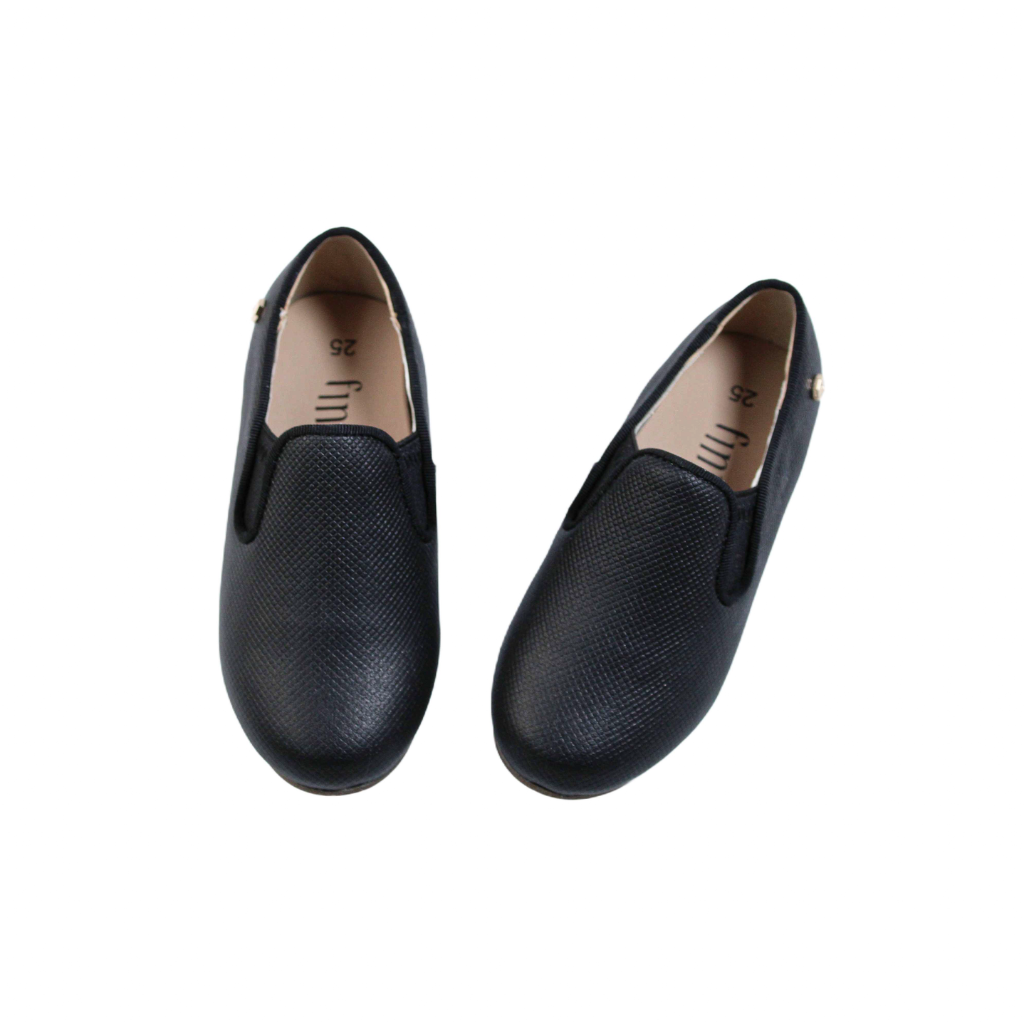 Black Leather Boys Dress Shoe