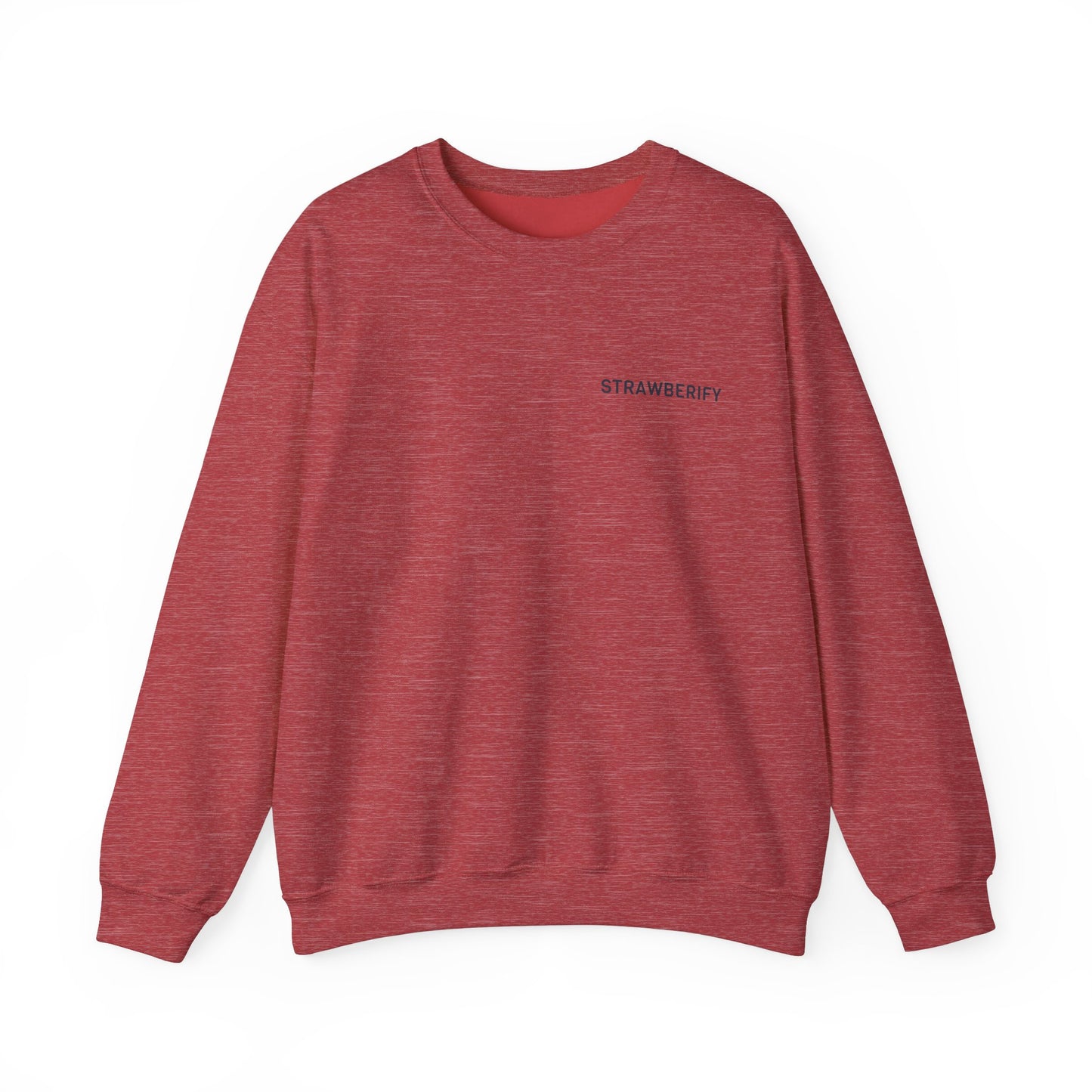 Cozy Unisex Crewneck Sweatshirt - 'STRAWBERIFY'