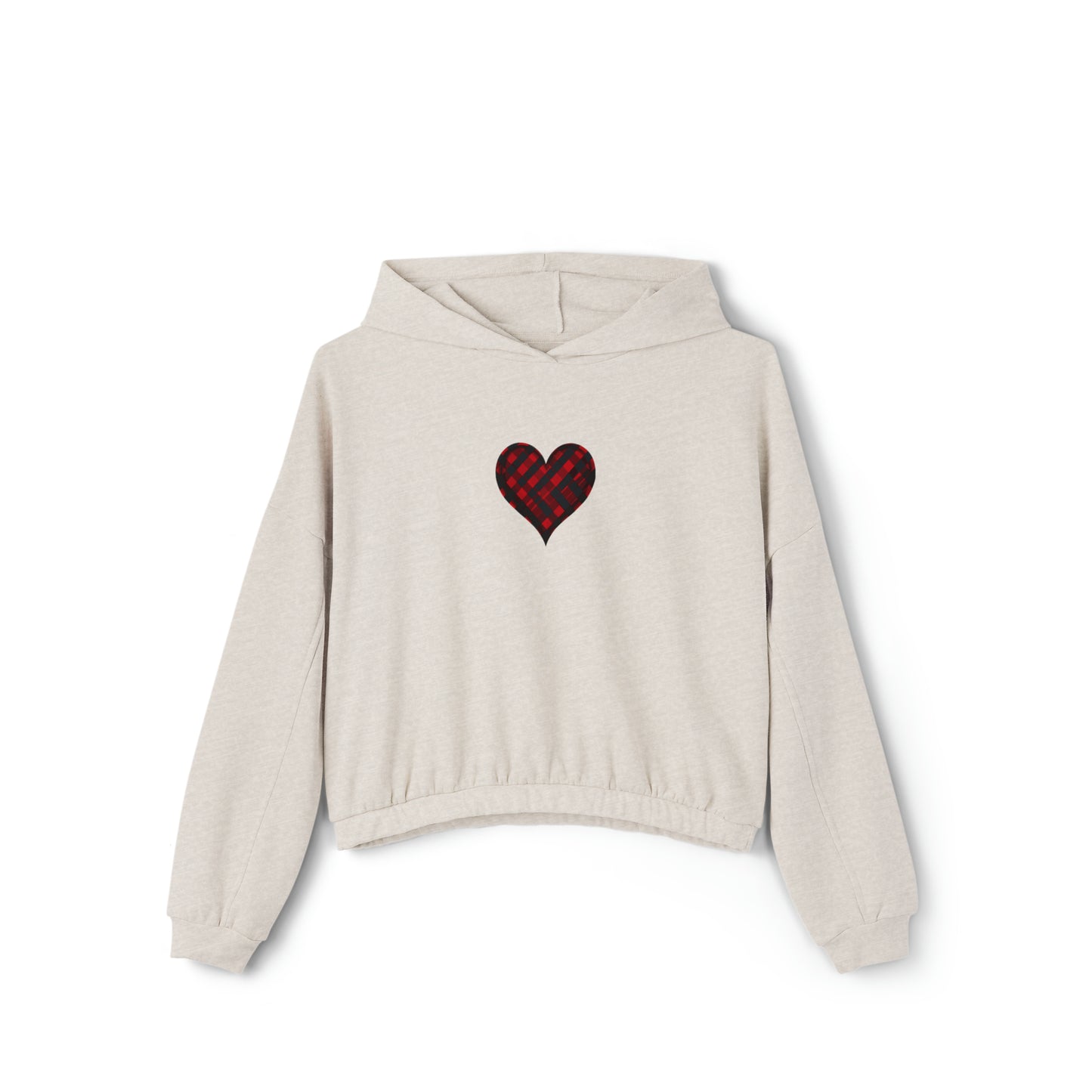 Valentine's best Gift, Women's Cinched Bottom Hoodie