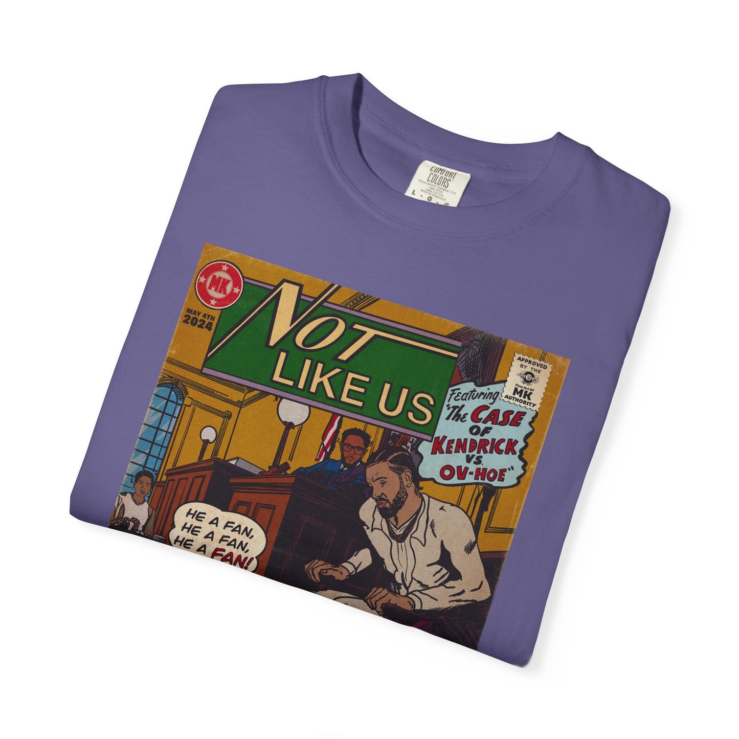 Unisex Comfort Colors 1717 T-shirt Not Like Us