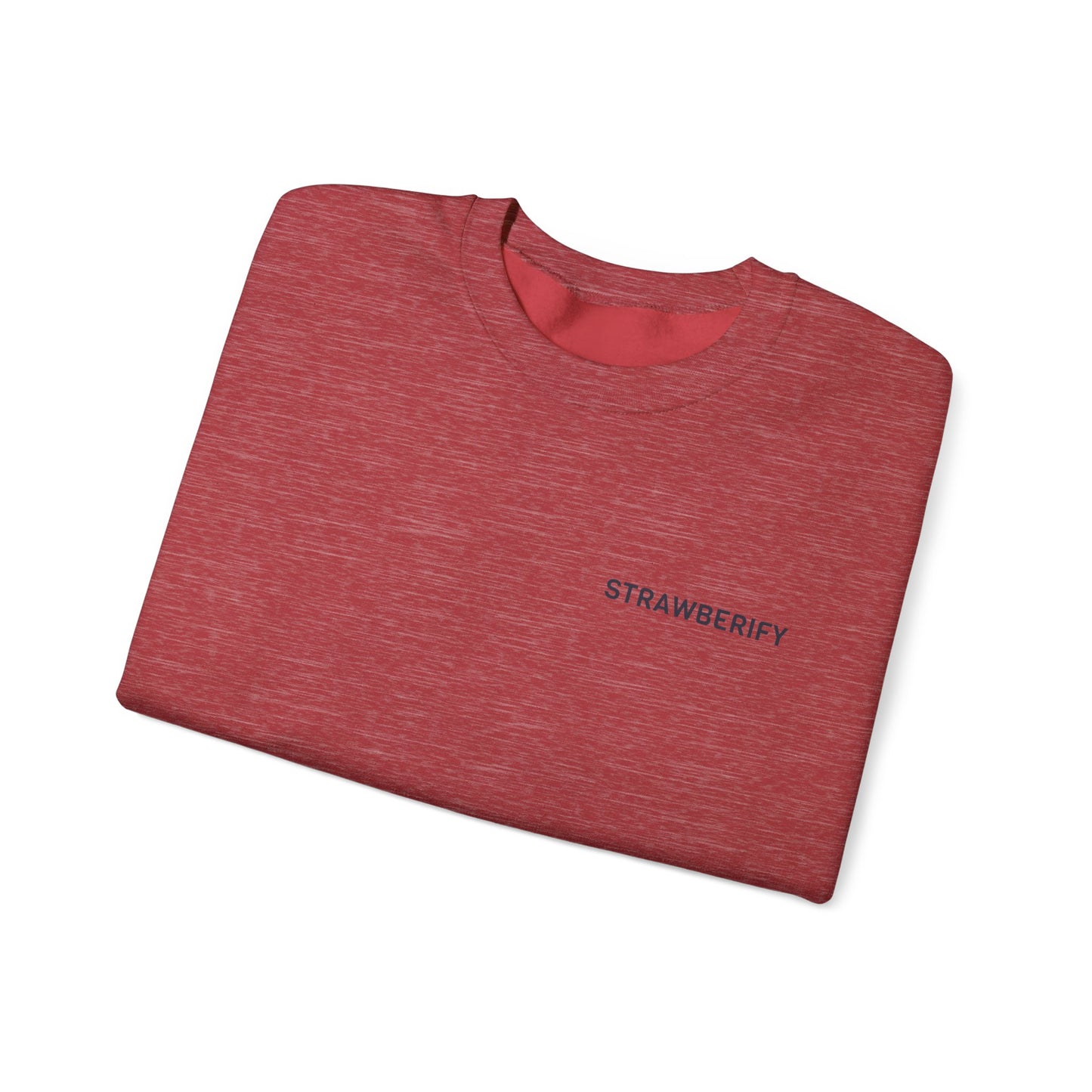Cozy Unisex Crewneck Sweatshirt - 'STRAWBERIFY'