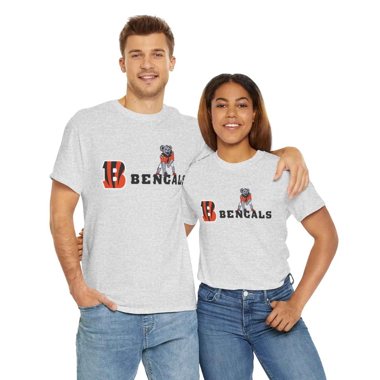 Cincinnati Bengals Dancing Bear Grateful Dead T-Shirt The Gridiron Collection