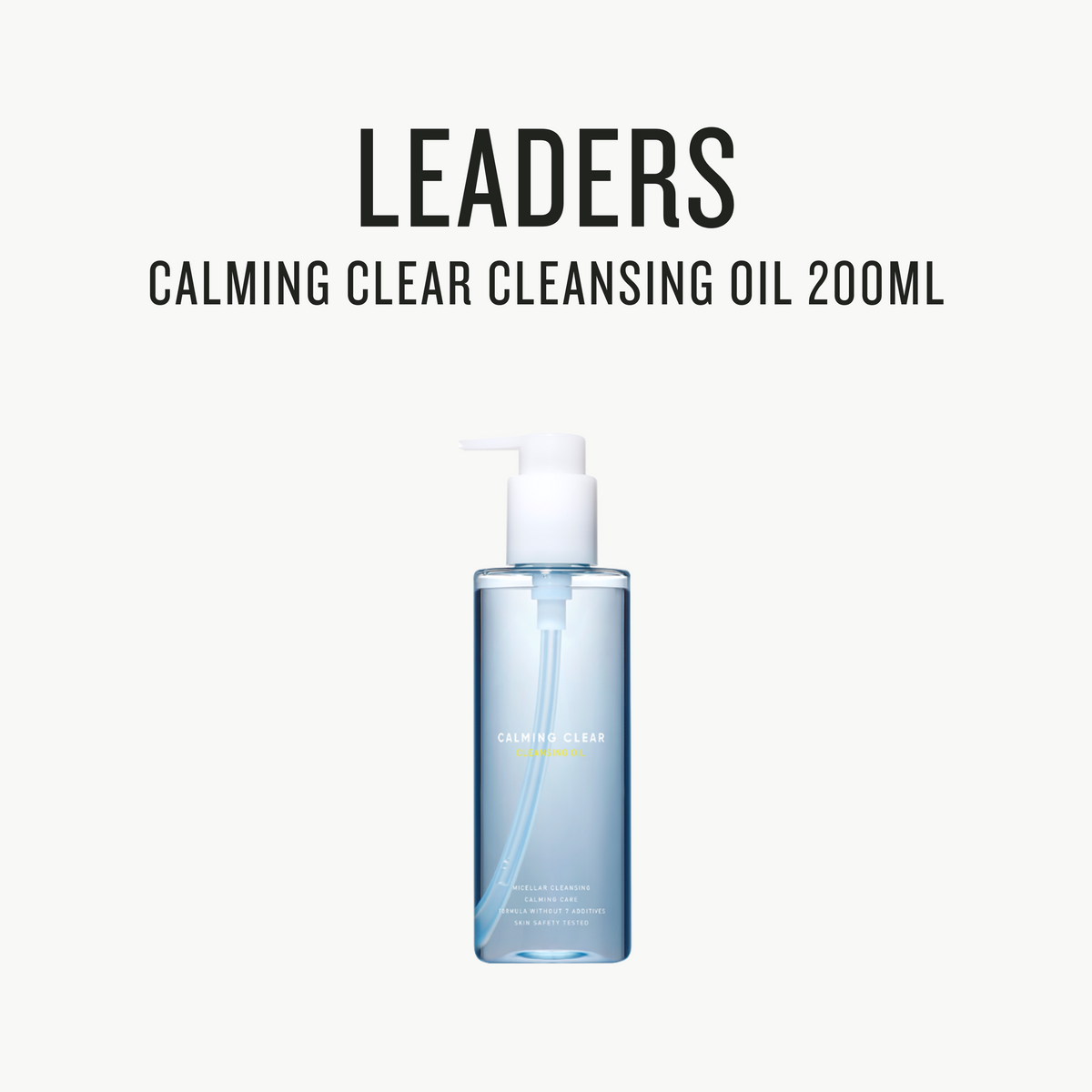 Calming Clear Cleansing Oil 200ml Leadters