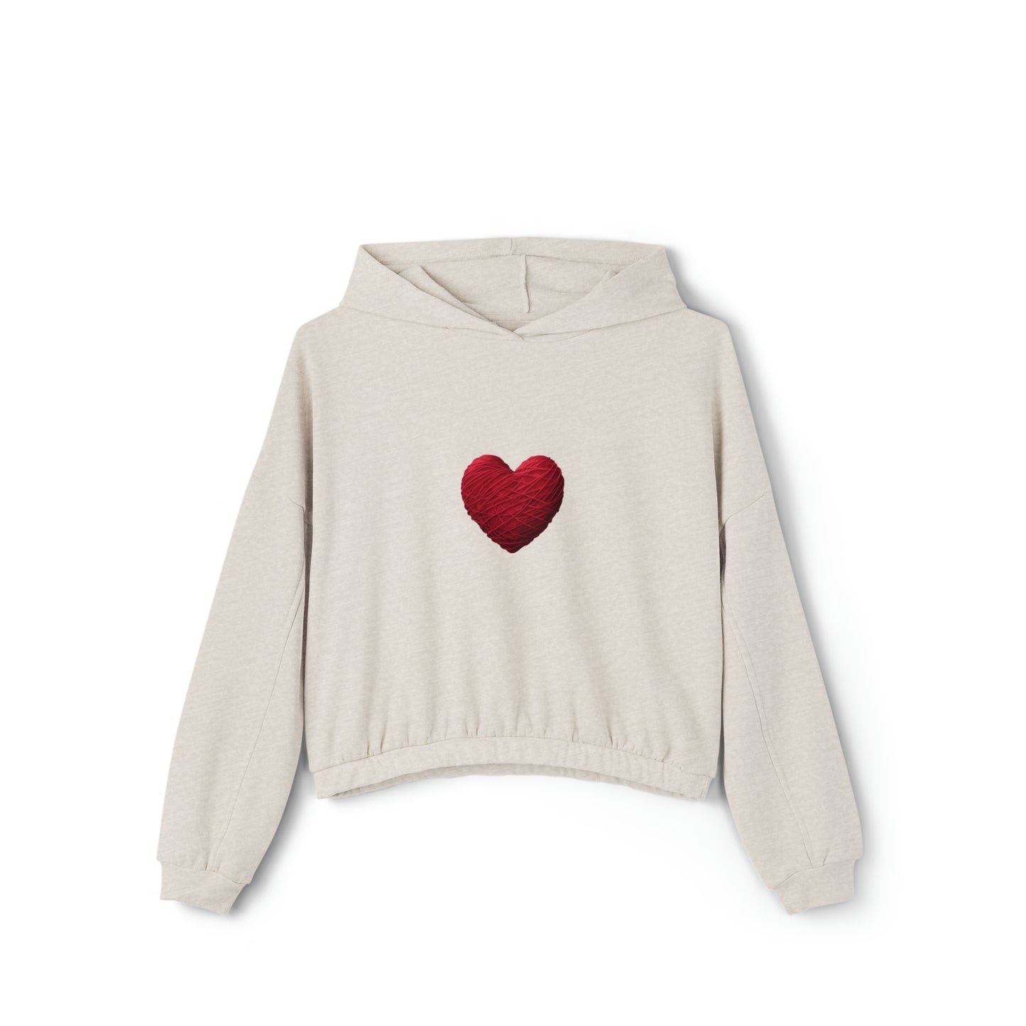Valentine's best Gift, Women's Cinched Bottom Hoodie