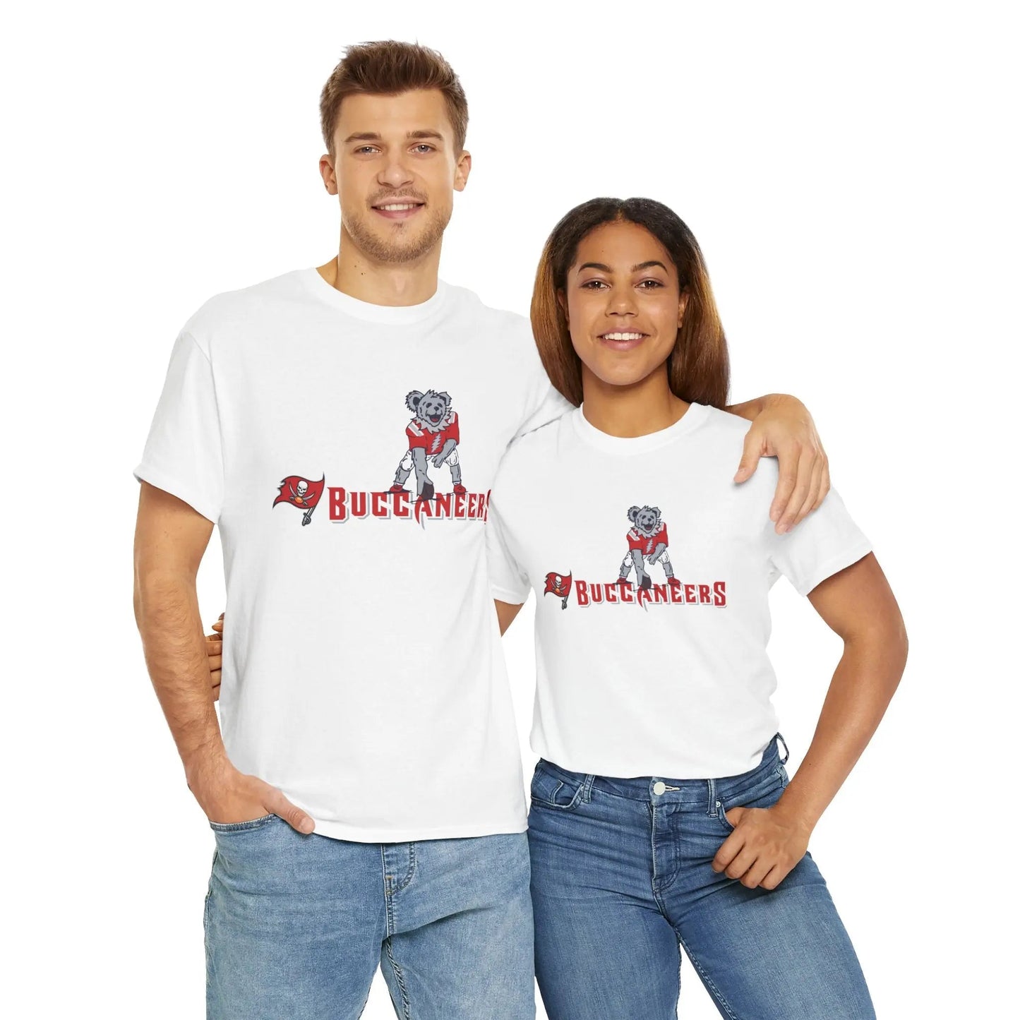 Tampa Bay Bucaneers Dancing Bear Grateful Dead T-Shirt NFL