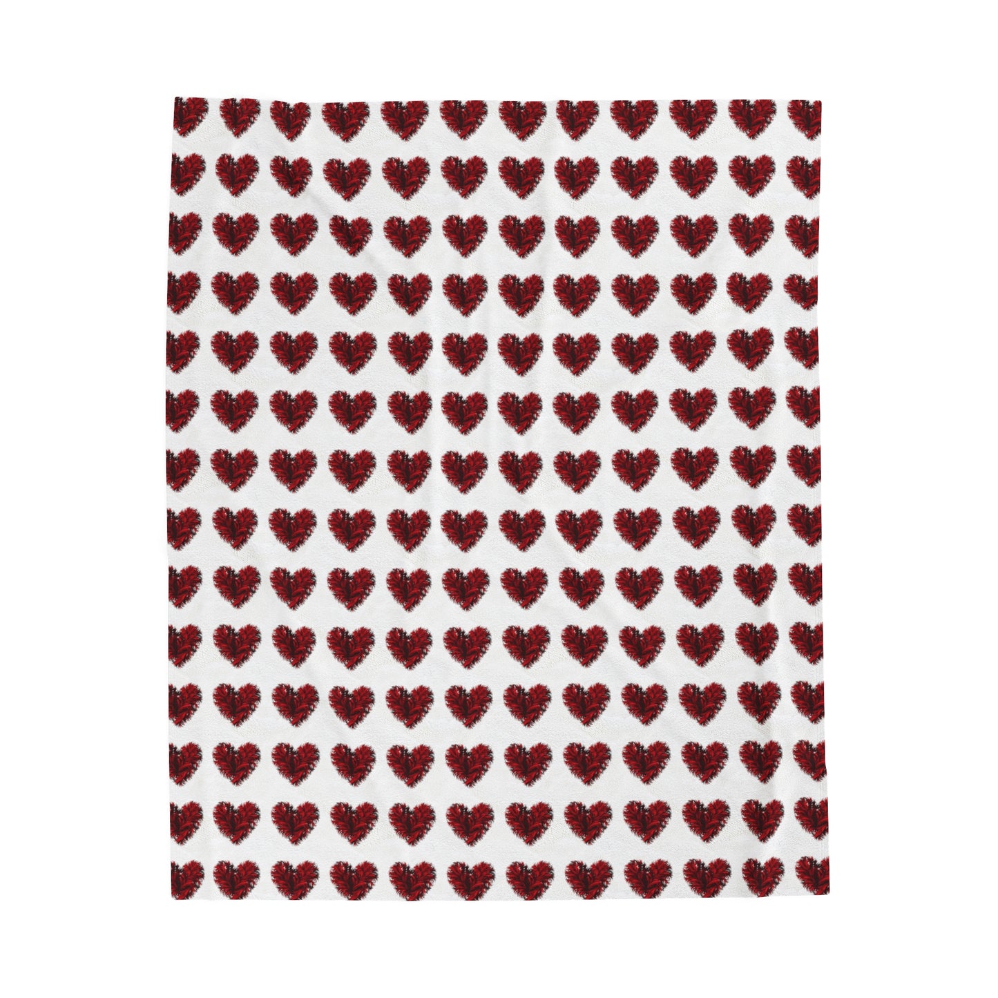 Valentine's Day Velveteen Plush Blanket