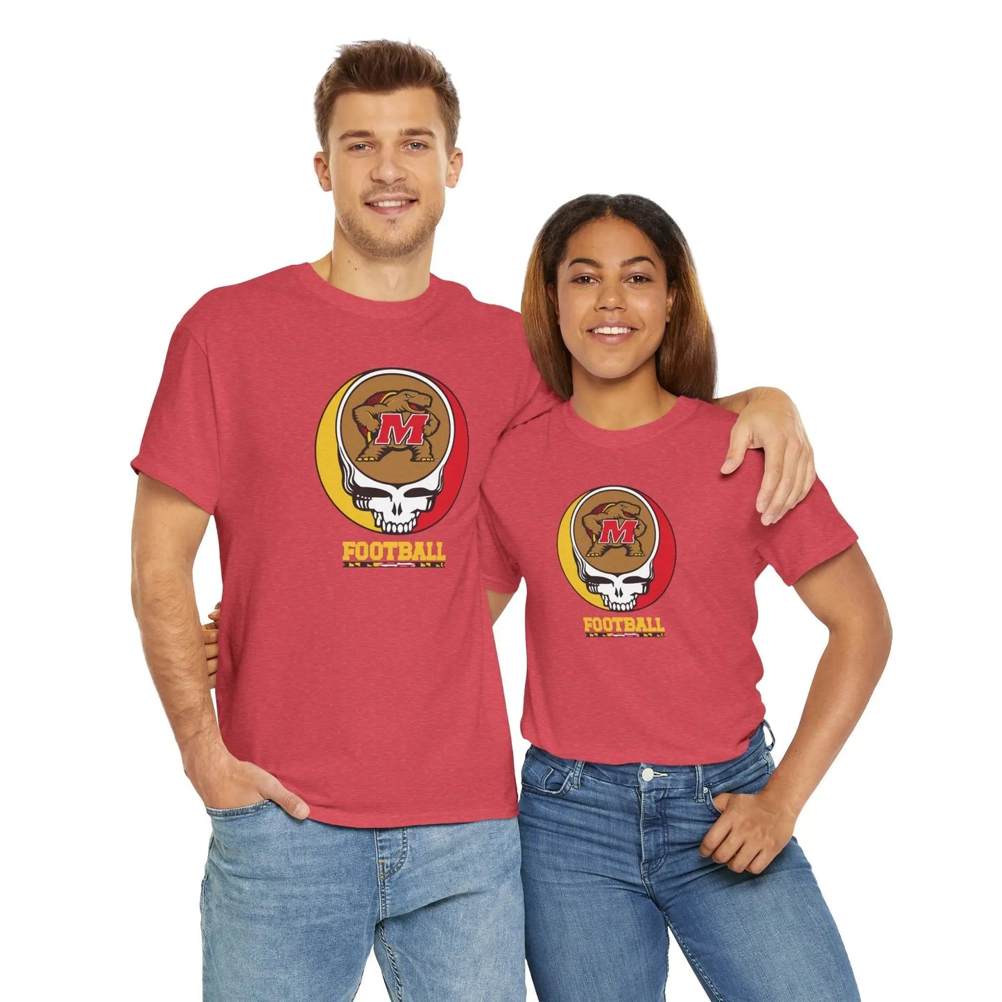 Maryland Terrapins Football Grateful Dead T-Shirt The Gridiron Collection