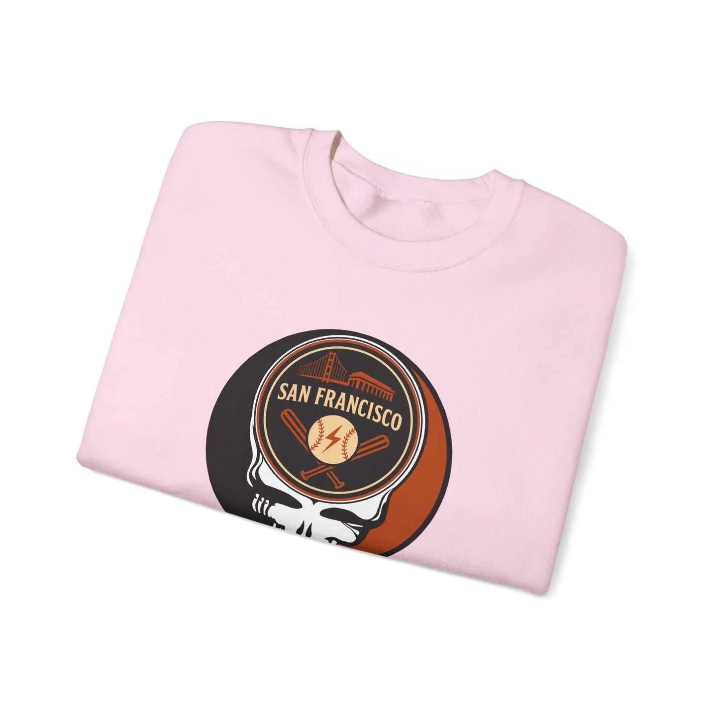 San Francisco Baseball Edition Grateful Dead Stealie Crewneck Sweatshirt MLB