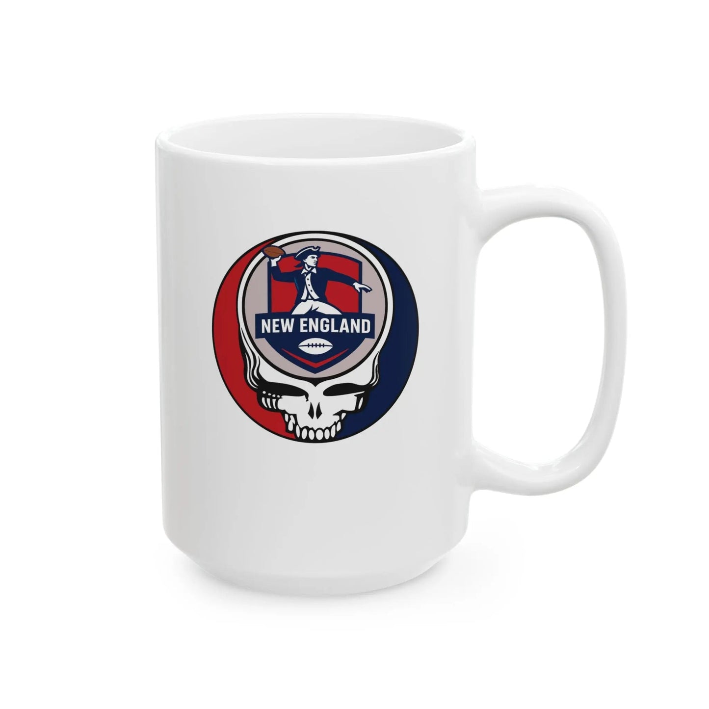 Stealie Ceramic Coffee Mug New England Edition The Gridiron Collection