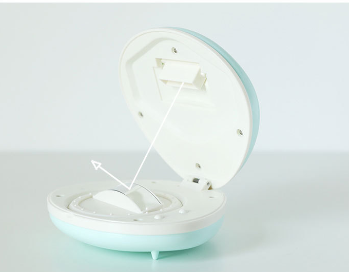 Shell Rainbow Projection Light USB Powered ABS Plastic