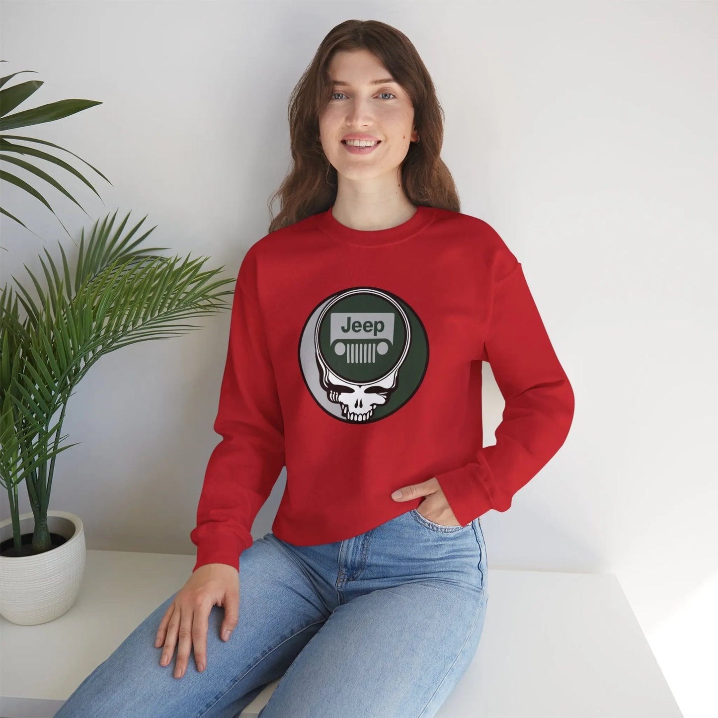 Jeep Stealie Crewneck Sweatshirt