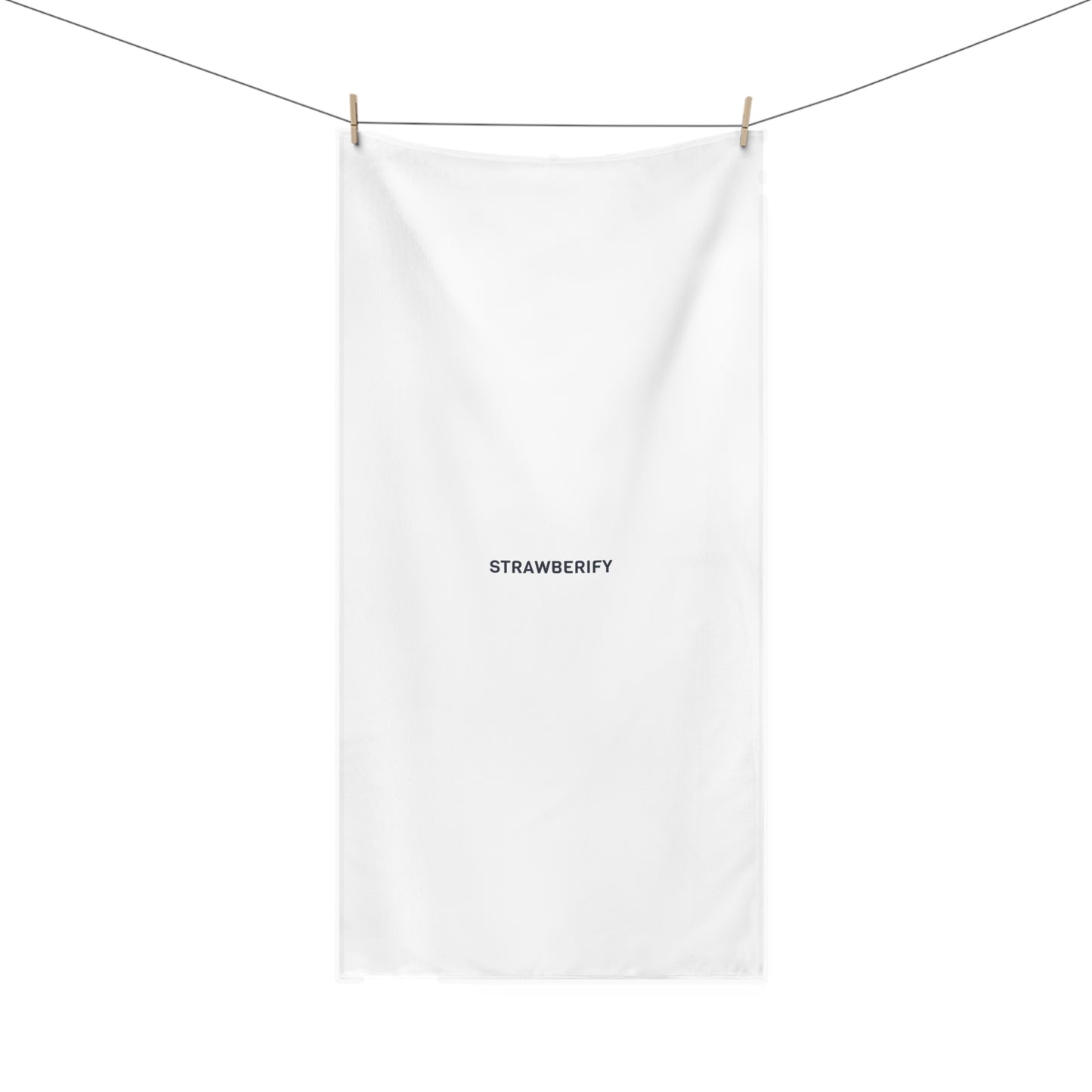 Cozy Mink-Cotton Towel - Perfect for Beach Days & Spa Retreats | STRAWBERIFY Design