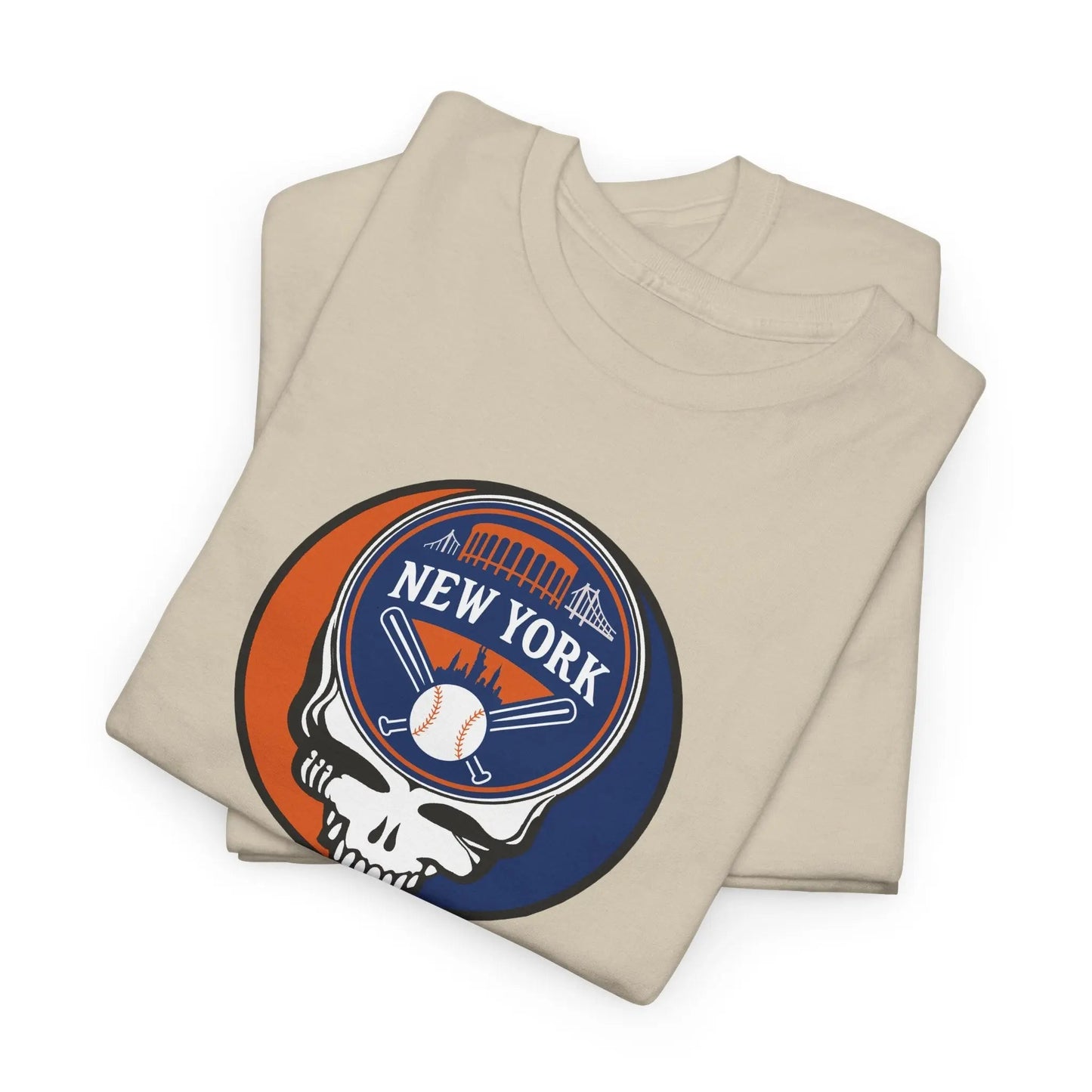 New York Mets Colors Stealie Classic T-Shirt The Ballpark Collection MLB