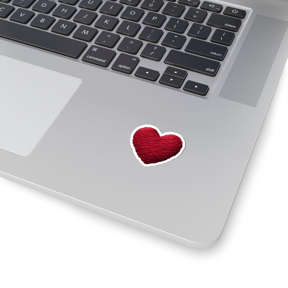 Valentine's Day Red heart shape Kiss-Cut Stickers
