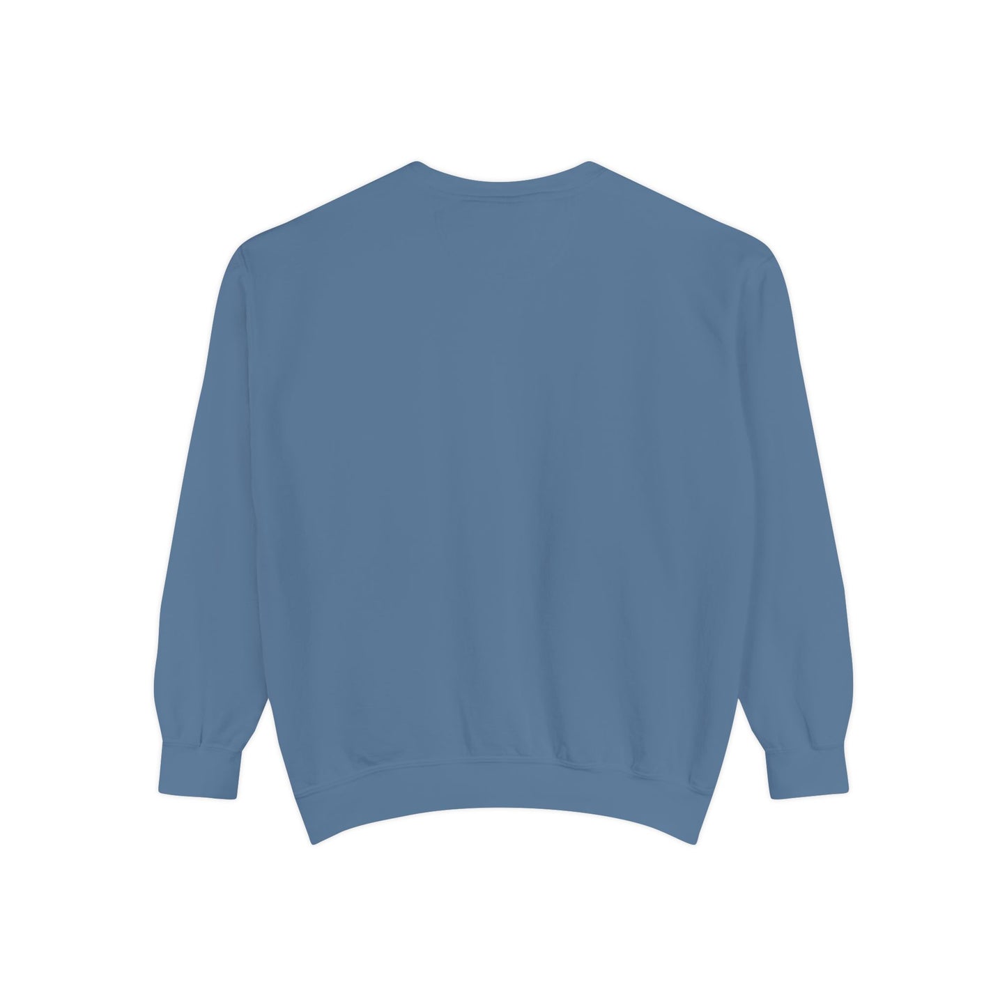 Unisex Garment-Dyed Sweatshirt - Chill Vibes with STRAWBERIFY Text