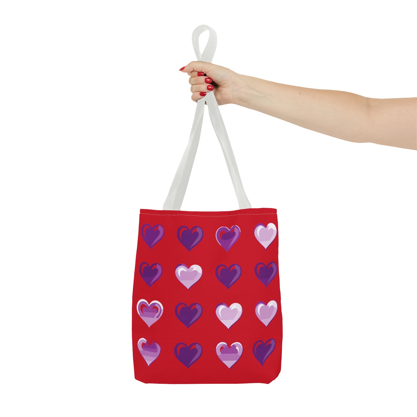 Valentine's red Tote Bag (AOP)