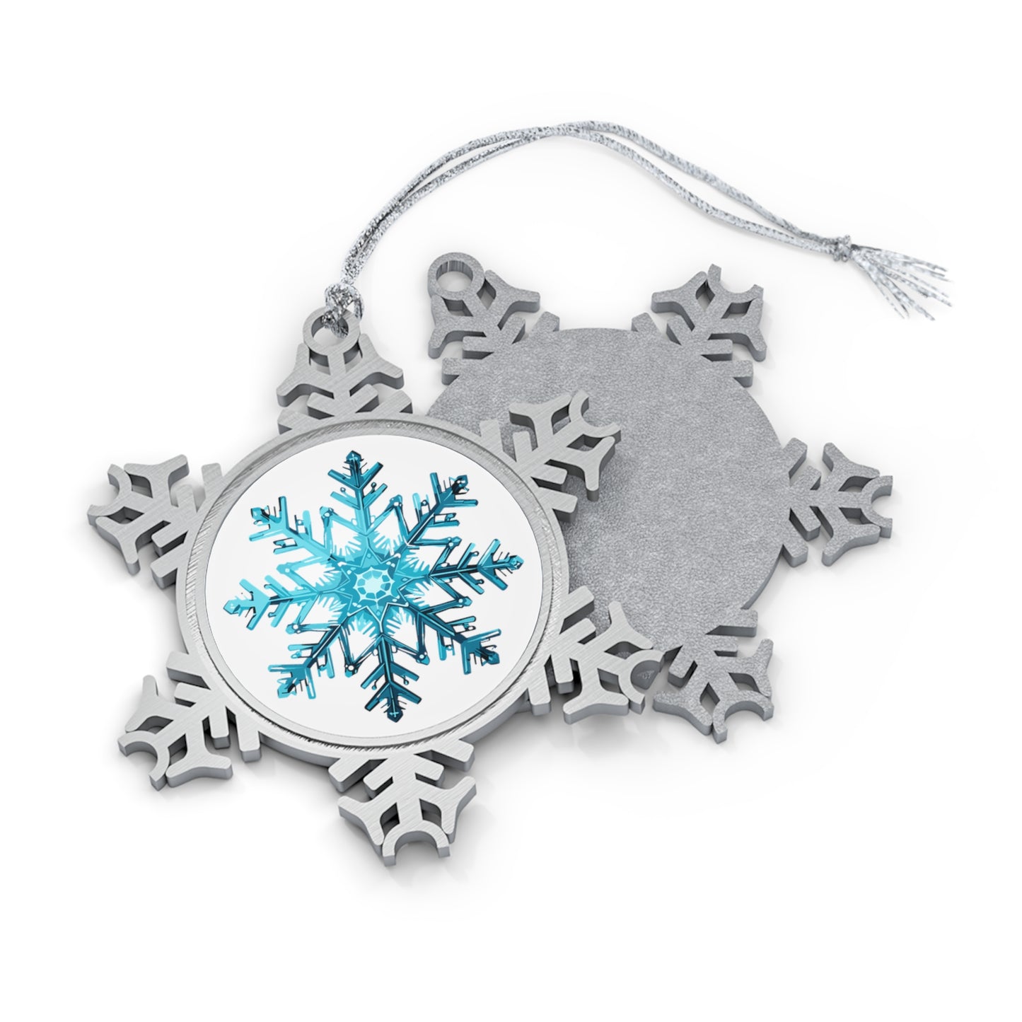 Snowflake in Snowflake Ornament