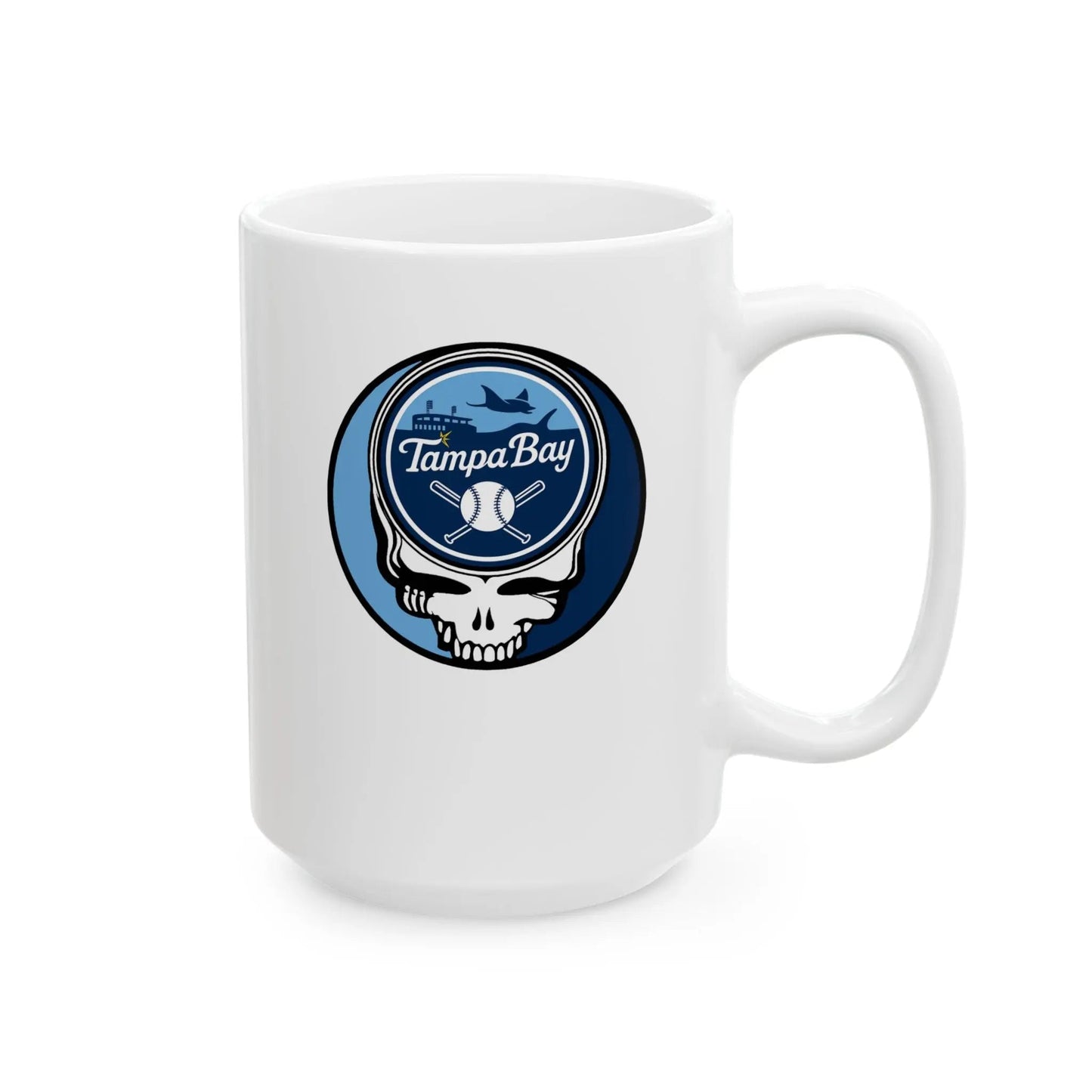 Tampa Bay Baseball Edition Stealie Ceramic Mug Large 15 oz MLB