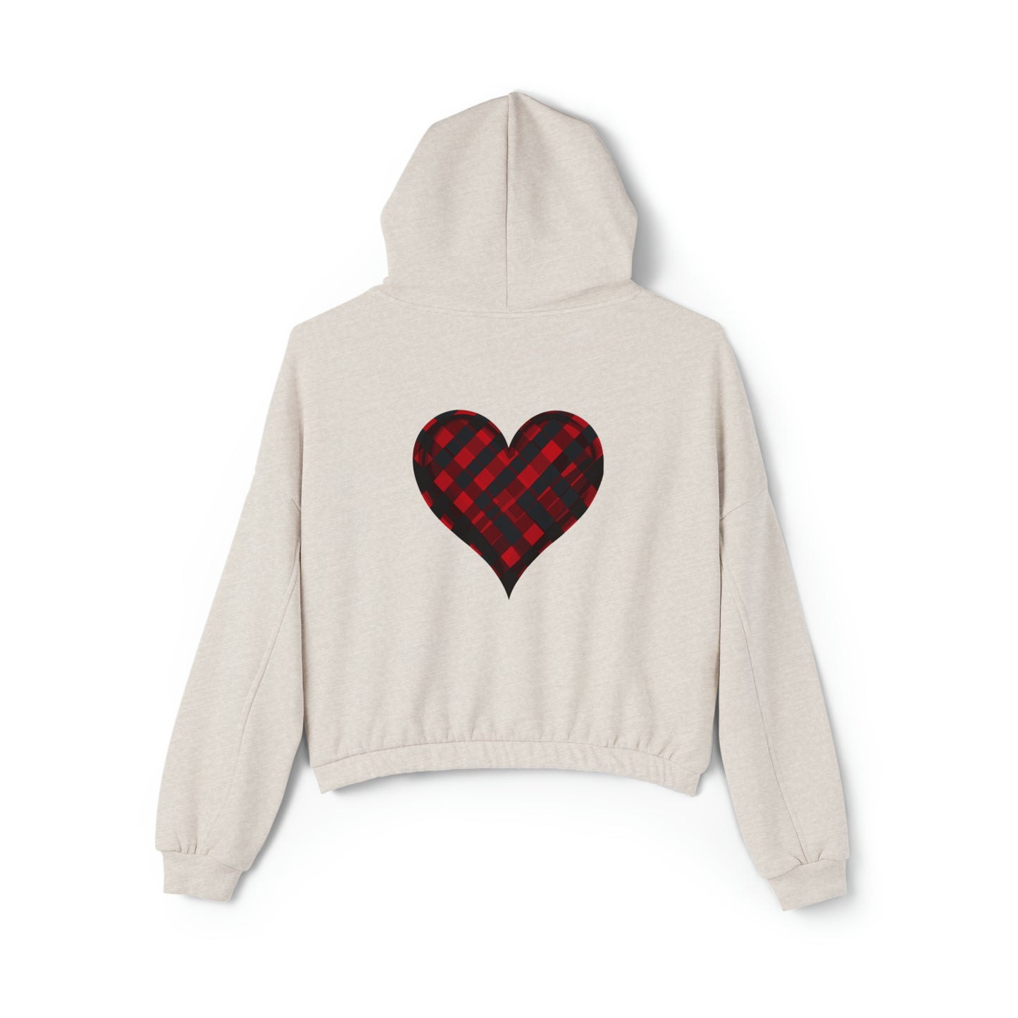 Valentine's best Gift, Women's Cinched Bottom Hoodie