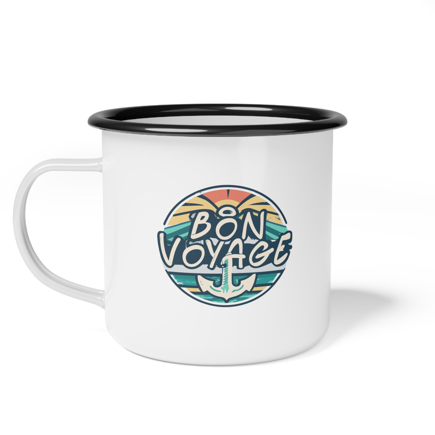 Enamel Camp Cup - Unique Bon Voyage Travel Mug