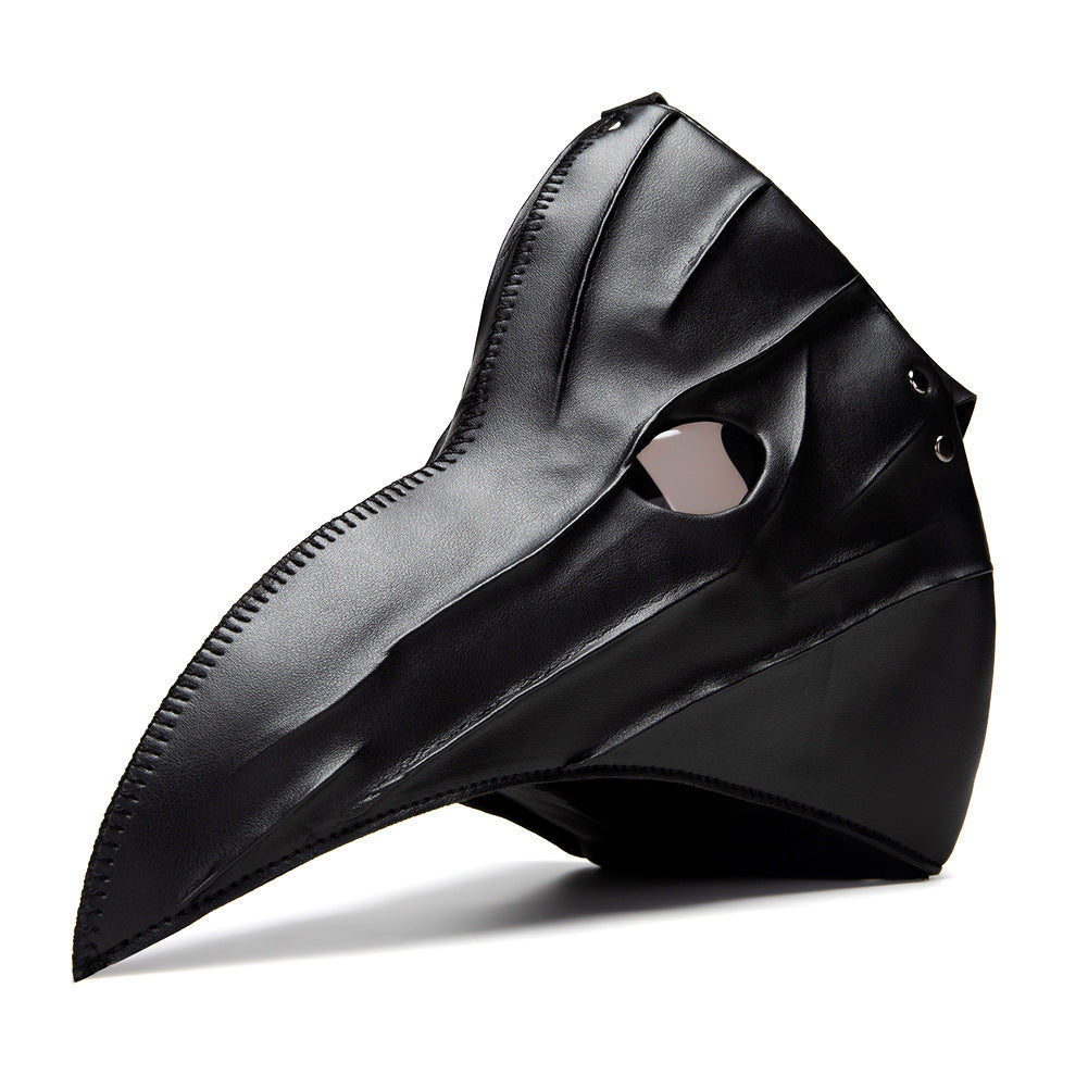 Punk Plague Black Beak Mask Headgear Halloween Party Supplies