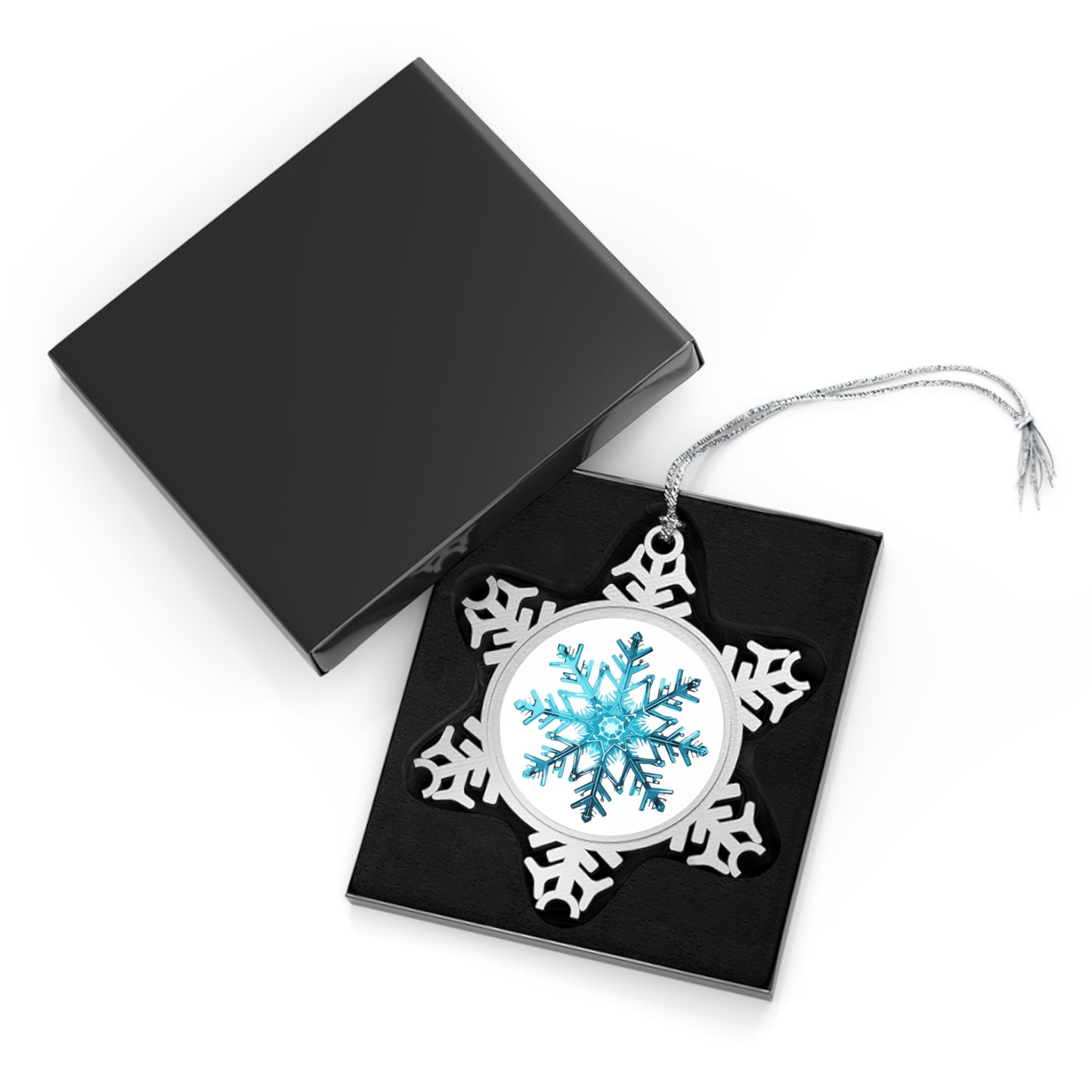Snowflake in Snowflake Ornament