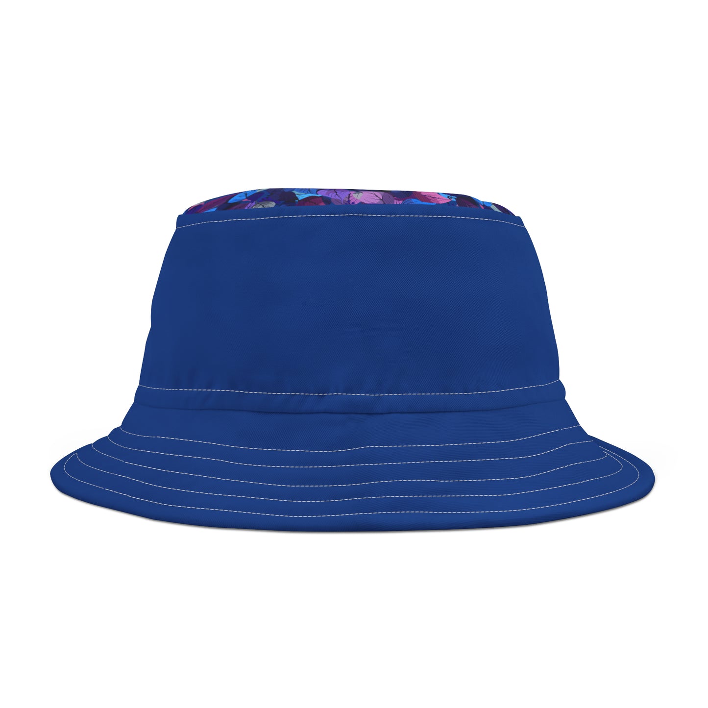 Blue AOP Bucket Hat Unisex 100% Polyester