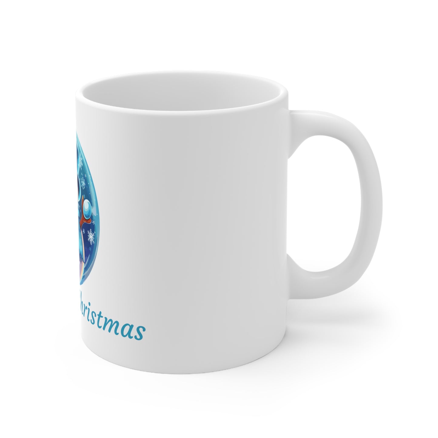 Holly Jolly Christmas Ceramic Mug 11oz