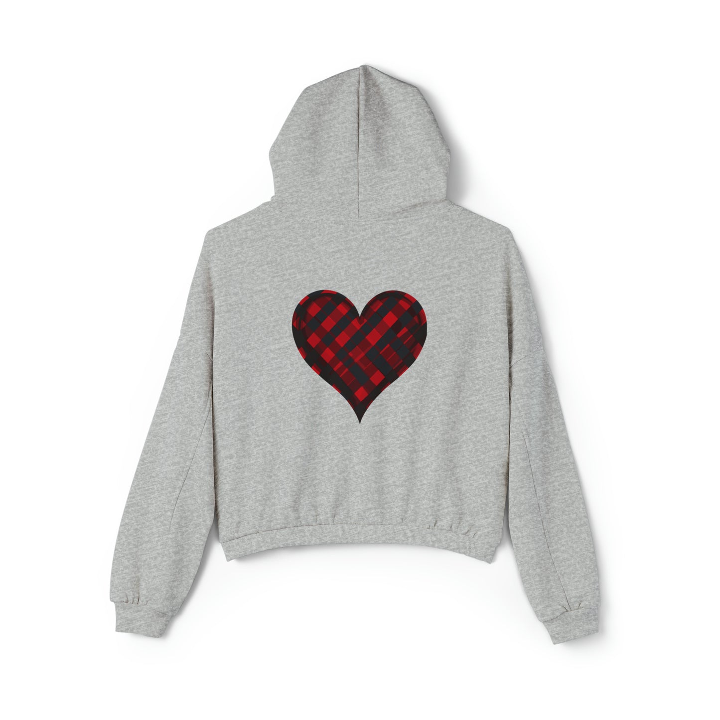 Valentine's best Gift, Women's Cinched Bottom Hoodie