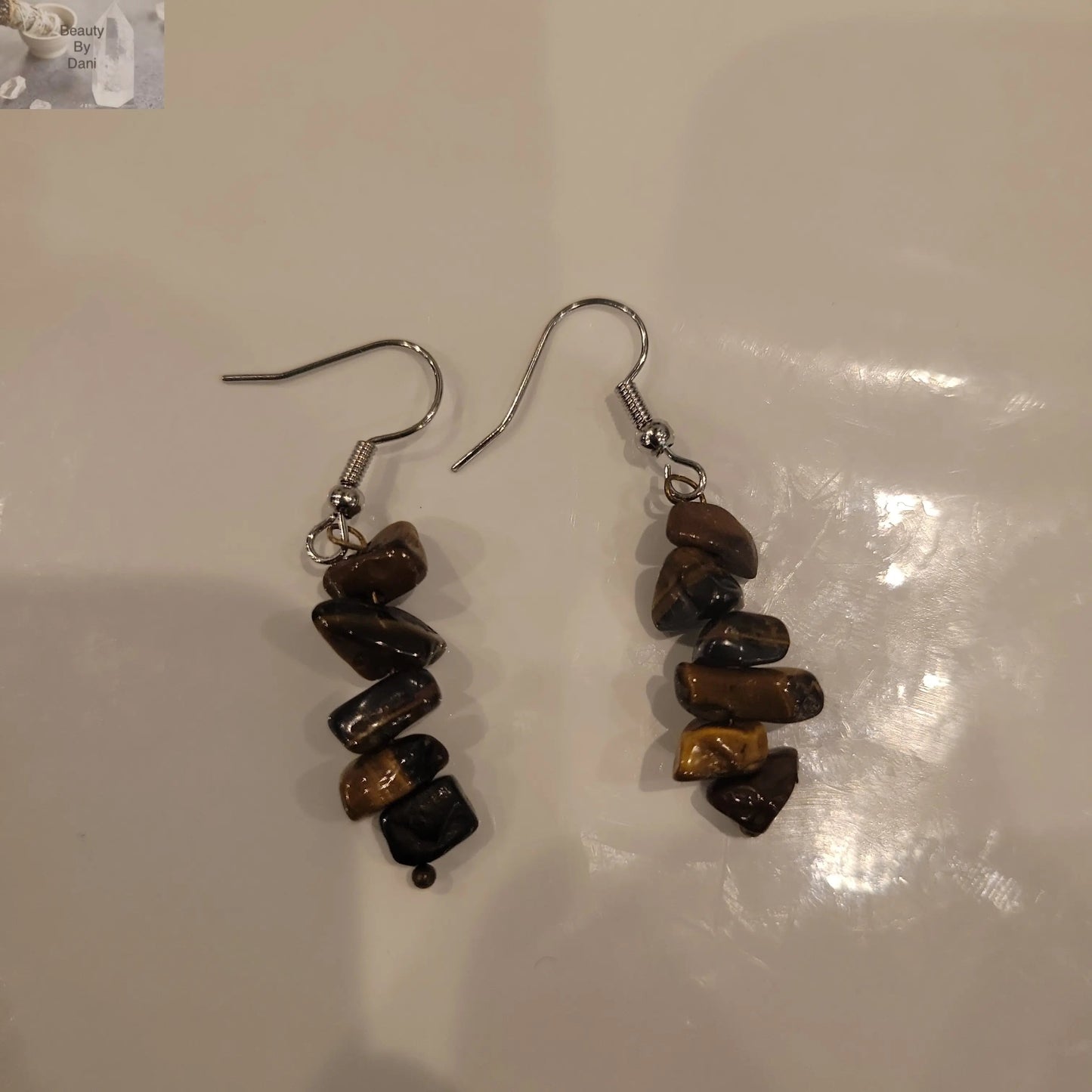 Tiger's Eye Hypoallergenic Earrings Lightweight Handcrafted Jewelry