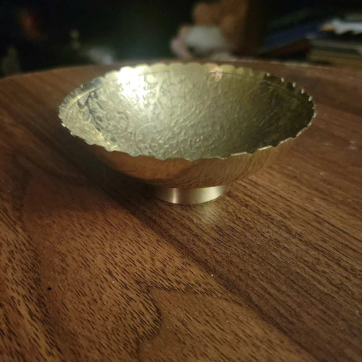 Brass Handcrafted Bowl for Sage and Incense