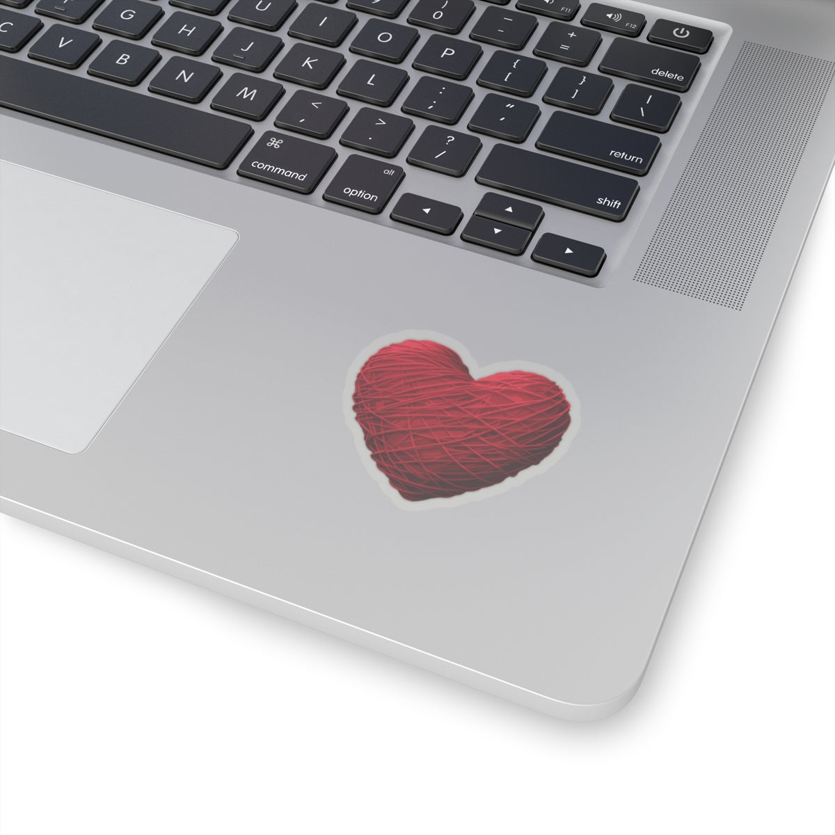 Valentine's Day Red heart shape Kiss-Cut Stickers