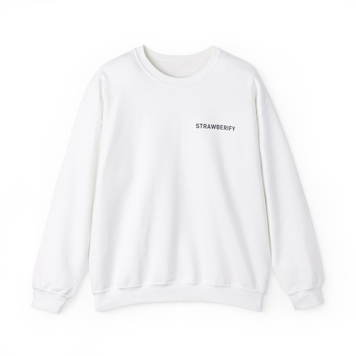 Cozy Unisex Crewneck Sweatshirt - 'STRAWBERIFY'