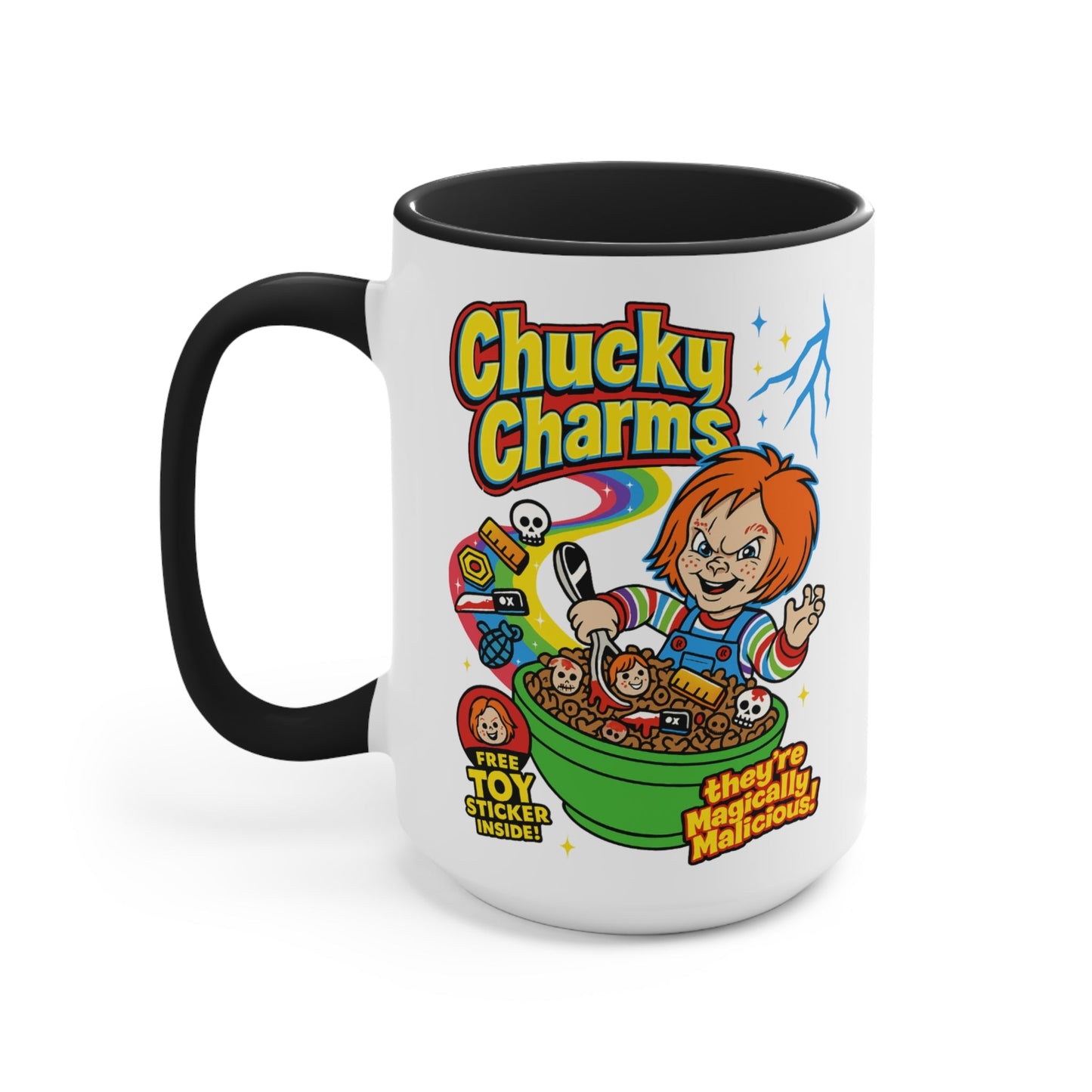 Chucky Charms Deluxe 15oz Halloween Horror Mug