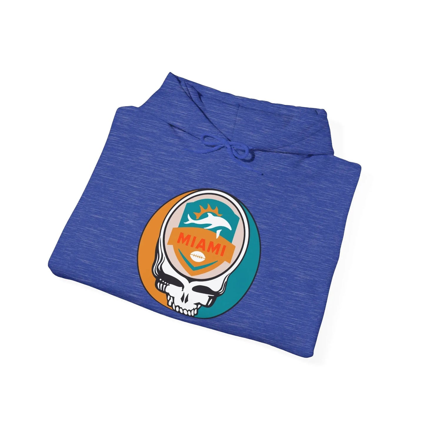 Miami Dolphins Stealie Grateful Dead Hooded Sweatshirt NFL The Gridiron Collection