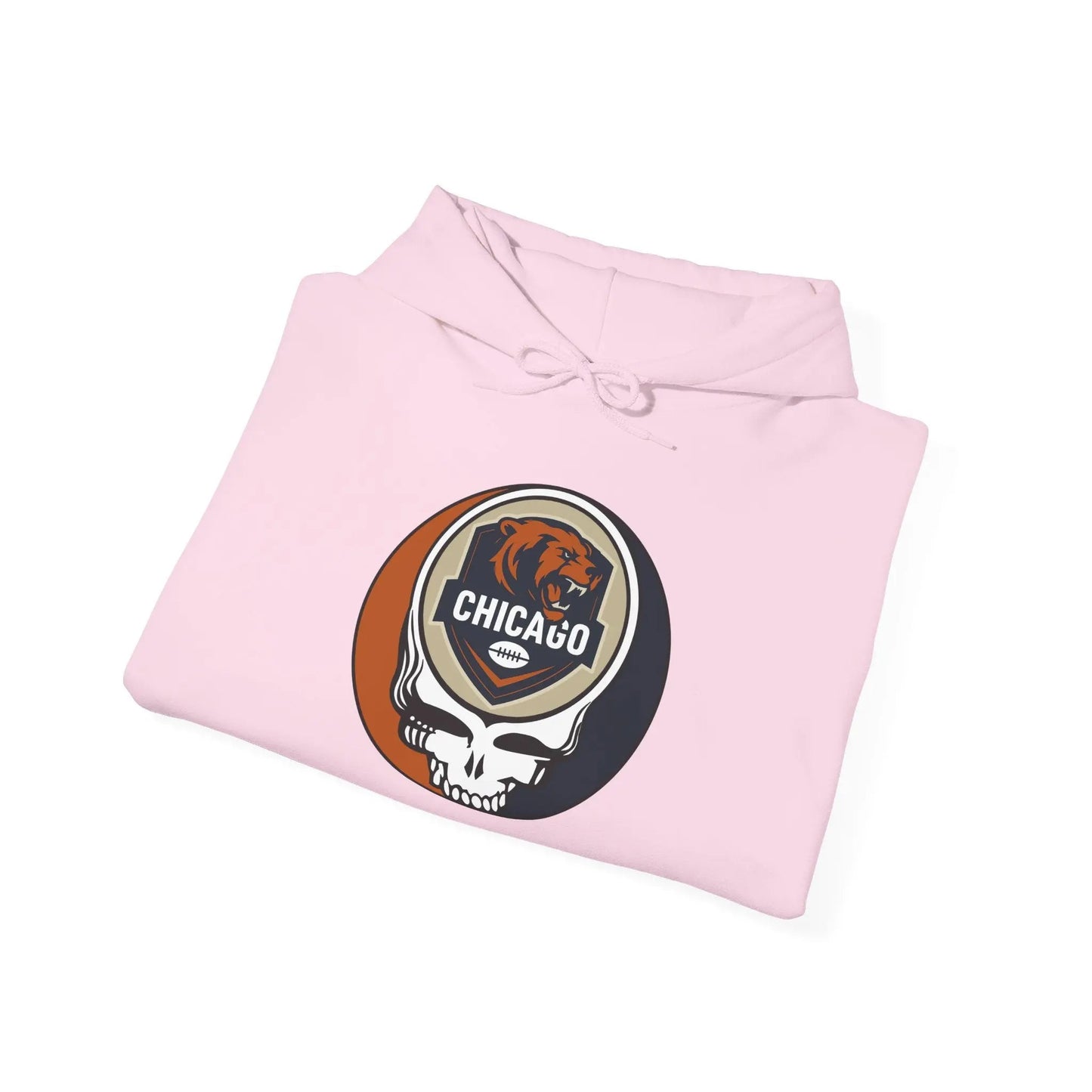Chicago Bears Stealie Grateful Dead Hooded Sweatshirt NFL The Gridiron Collection