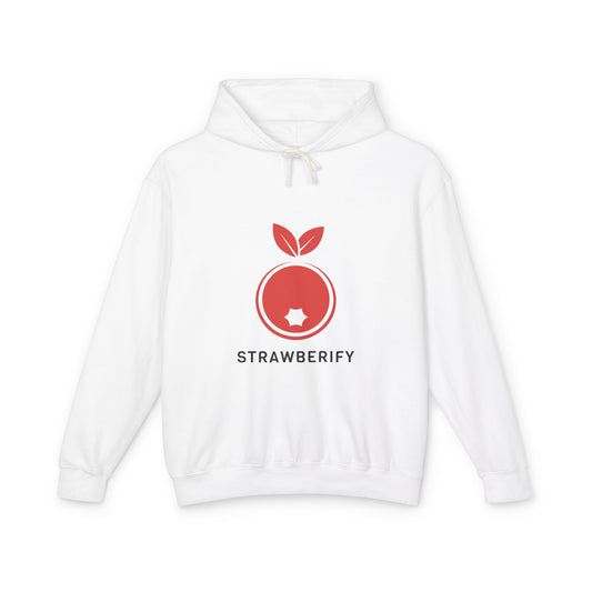 Strawberify Unisex Lightweight Hooded Sweatshirt