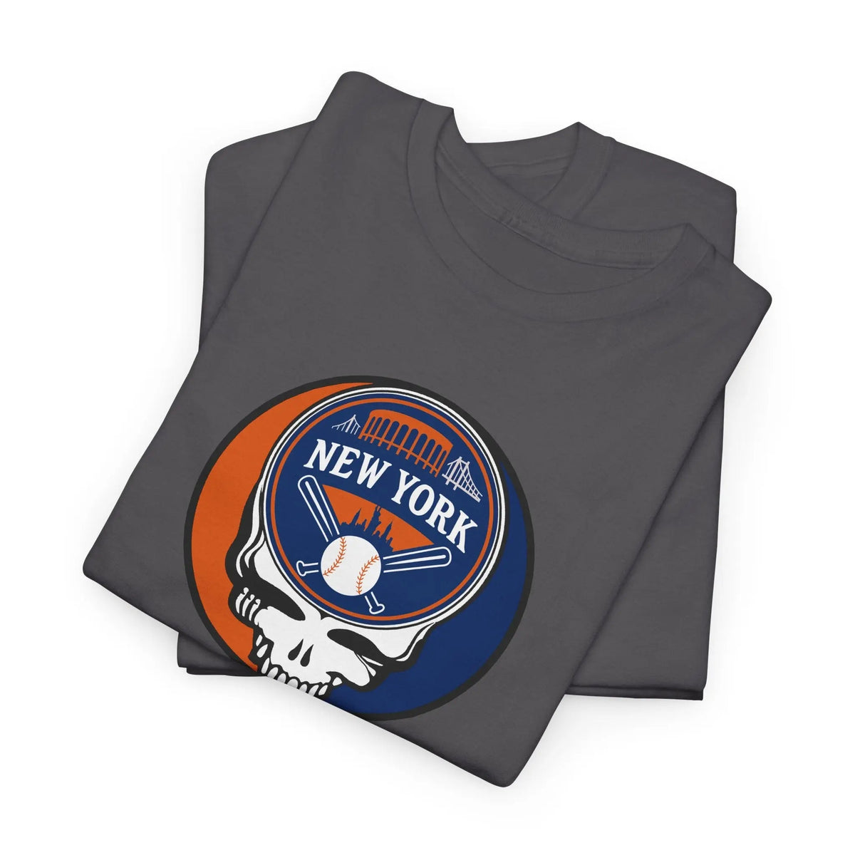 New York Mets Colors Stealie Classic T-Shirt The Ballpark Collection MLB
