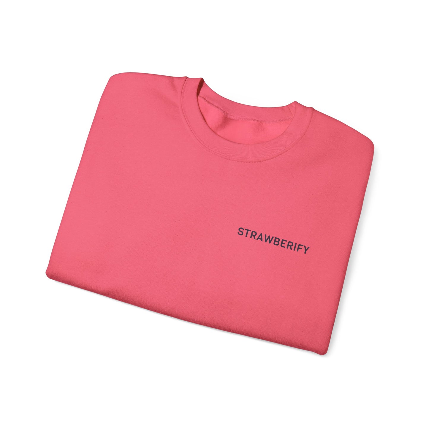 Cozy Unisex Crewneck Sweatshirt - 'STRAWBERIFY'