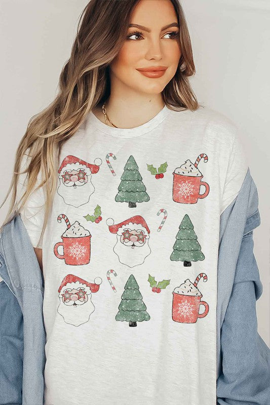 Christmas Graphic Tee Premium Cotton T-Shirt