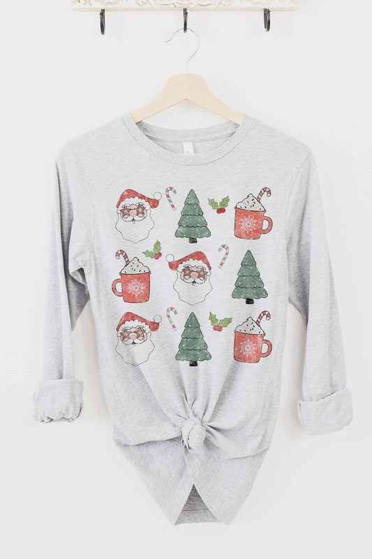 Christmas Collection Long Sleeve Tee Premium Cotton Unisex