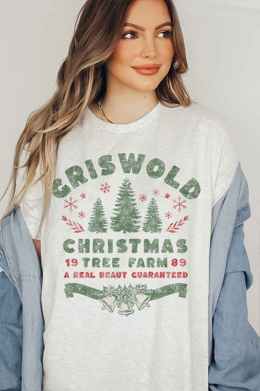 Christmas Tree Farm Graphic Tee Classic Fit T-Shirt